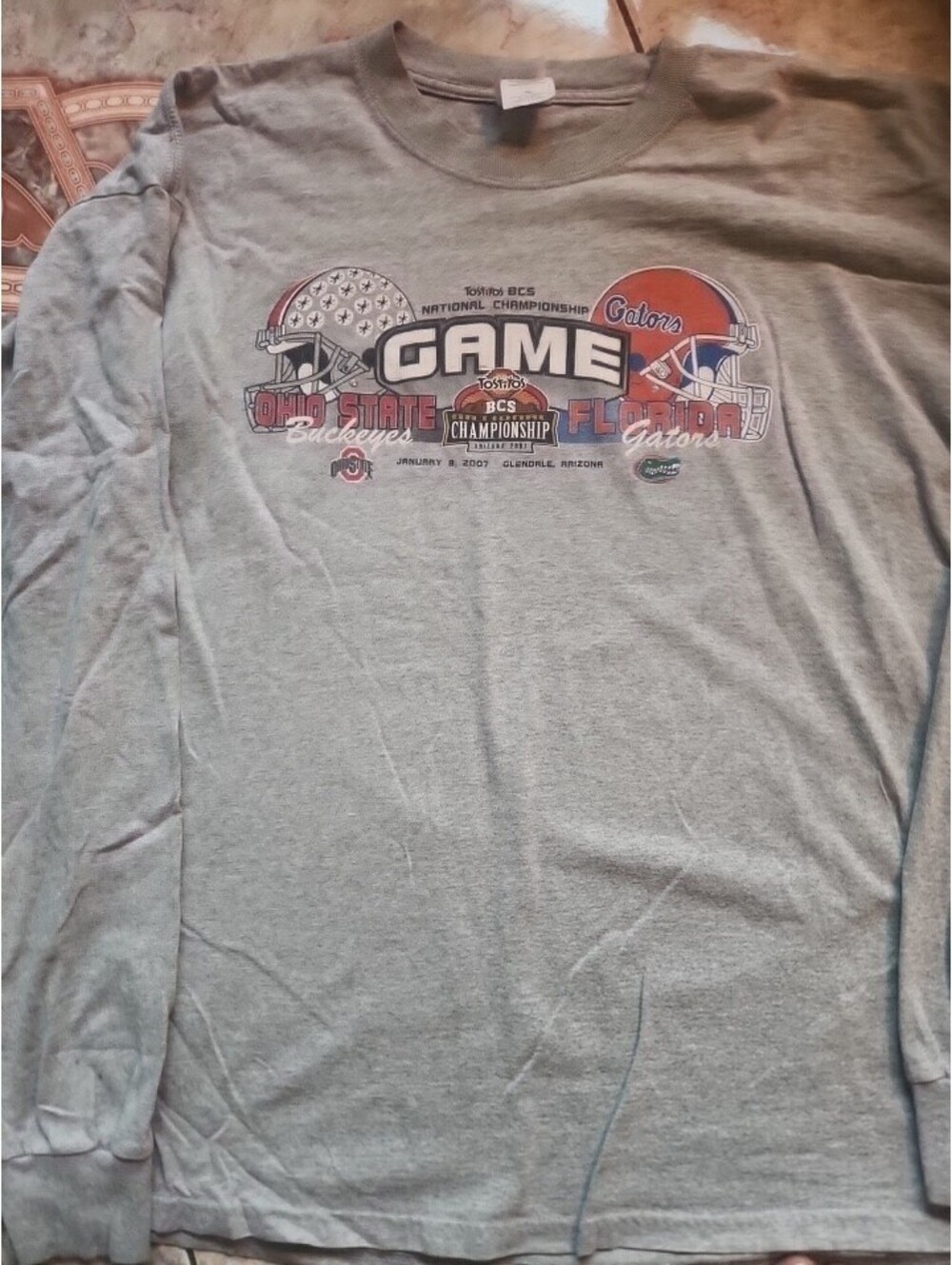 BCS Champion 2007 Shirt XXL